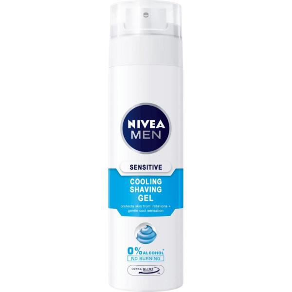 Nivea Men Sensitive Cooling żel do golenia 200ml
