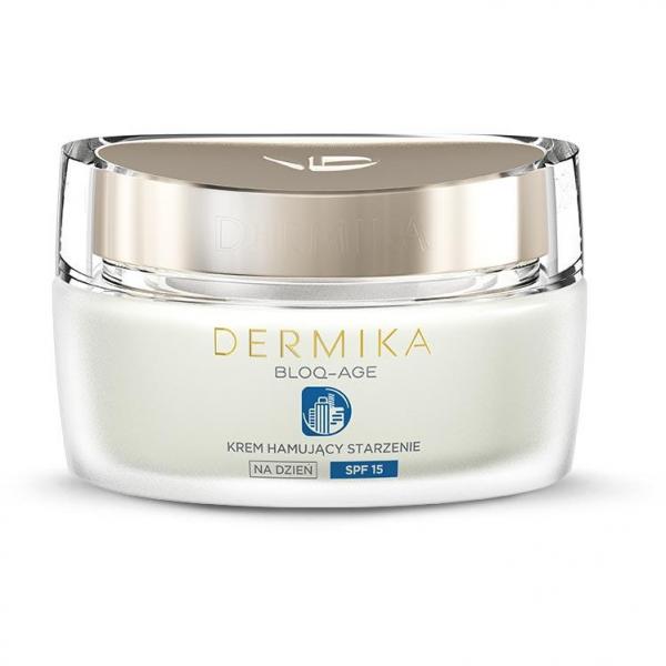 Dermika BLOQ-AGE krem do twarzy na dzień 50ml Hamujący Starzeniern
