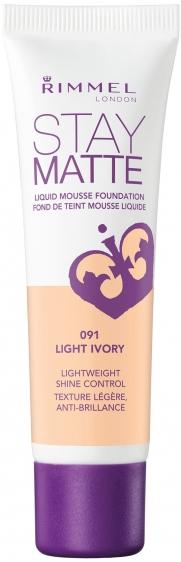 Rimmel Stay Matte podkład 091 Light Ivory