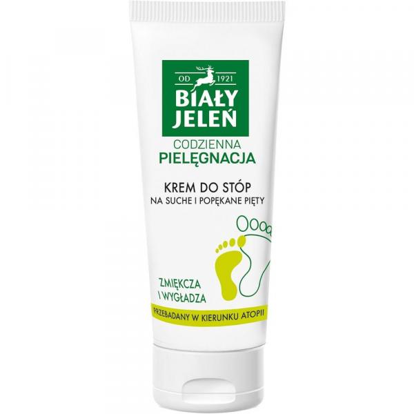 Biały Jeleń krem do stóp na suche i popękane pięty 75ml