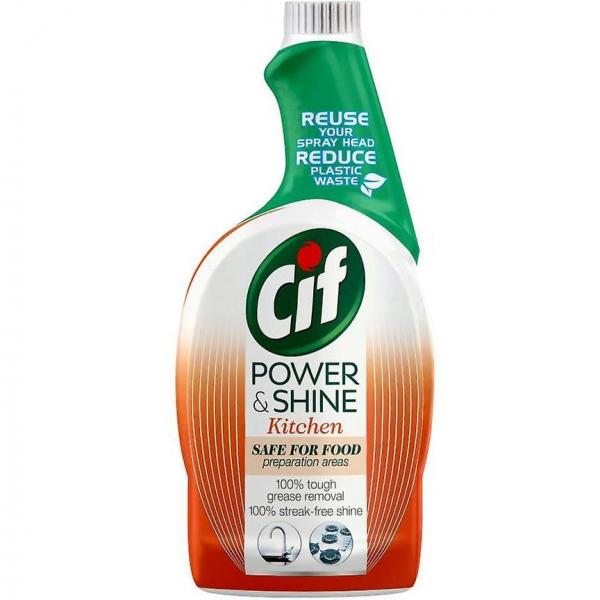Cif Power & Shine płyn do kuchni 750ml zapas
