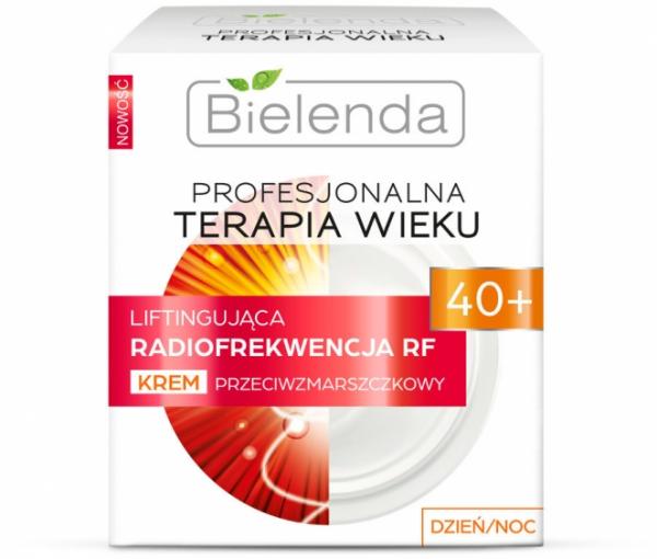 Bielenda Profesjonalna Terapia Wieku Liftingująca Radiofrekwencja RF krem przeciwzmarszczkowy 40+ 50ml