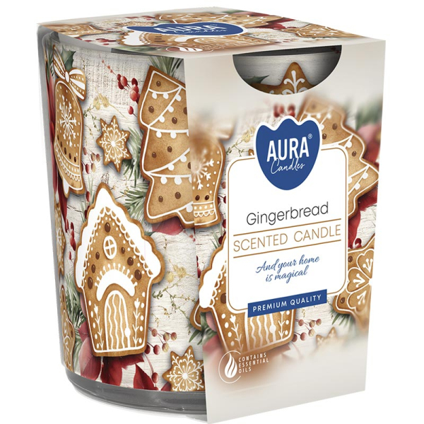 Bispol świeca zapachowa w szkle Gingerbread
