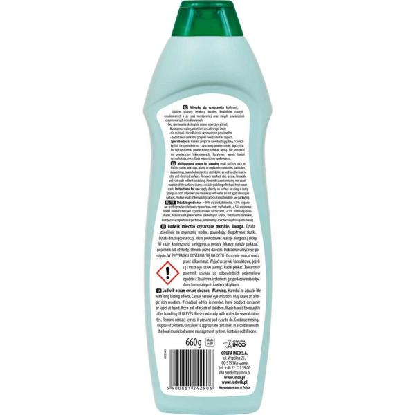 Ludwik morskie mleczko czyszczące 660g