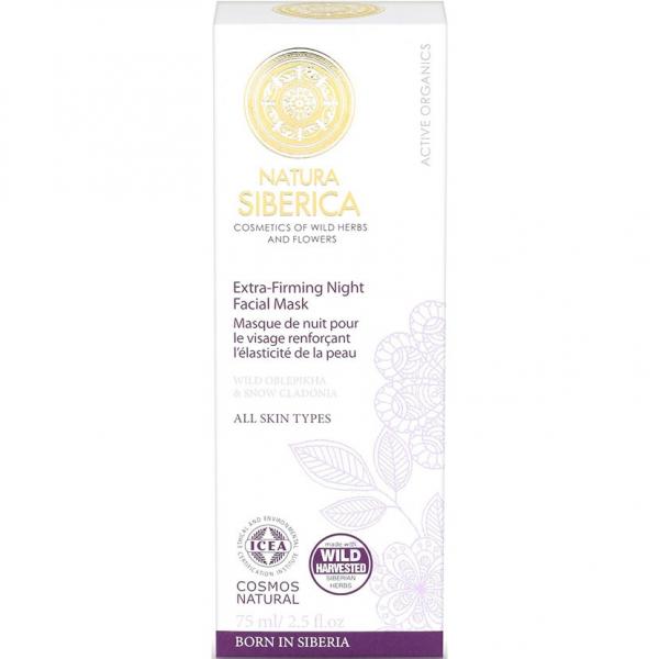 Natura Siberica maseczka do twarzy ujędrniająca na noc 75ml
