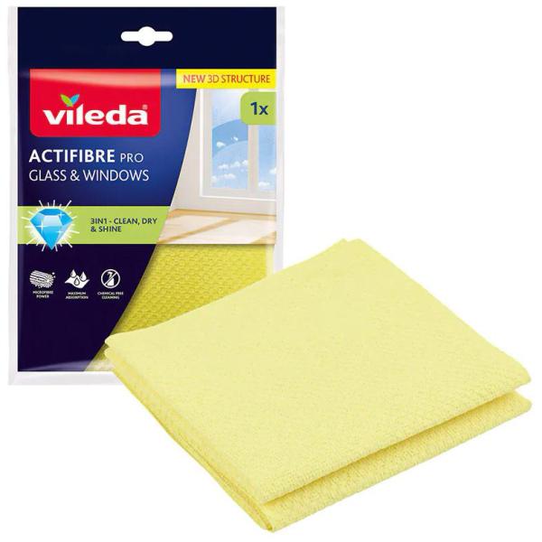 Vileda Actifibre Pro ściereczka do szyb