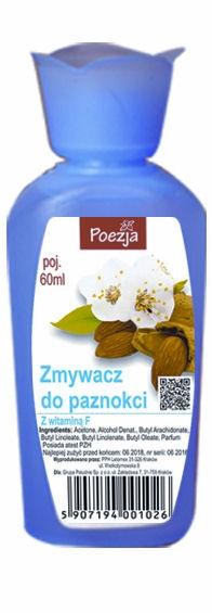 Poezja zmywacz do paznokci 60ml witamina F
