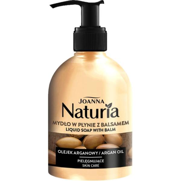 Joanna Naturia mydło w płynie z balsamem 500ml olejek arganowy