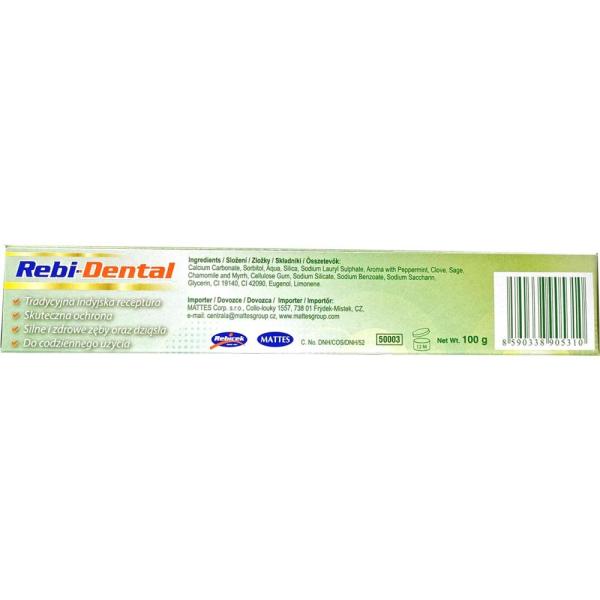 Mattes pasta do zębów Rebi -Dental Herbal 100g